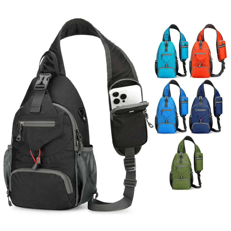 Anti-Theft Waterproof Shoulder Backpack Crossbody Bag